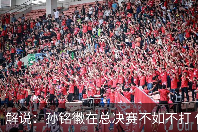 解说：孙铭徽在总决赛不如不打 但大家对他的批评是有点过了
